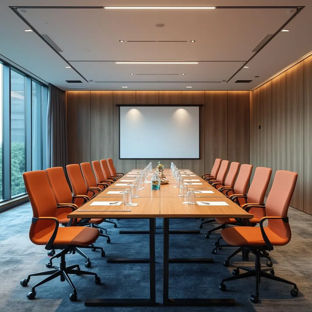 Salle de séminaire équipée pour formations groupe